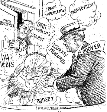 Political Cartoons - October 29,1929: The Great Depression